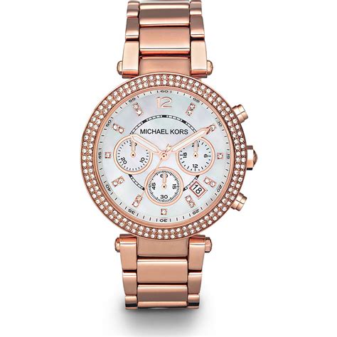 michael kors mk5491 ladies parker chronograph watch rose gold|jomashop michael kors parker.